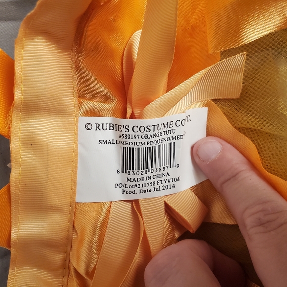 Adorable Set of 4 Animal Dog/Cat/Farm Animal Halloween Holiday Tutu Costume - Picture 7 of 8